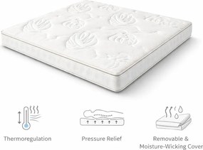 Közepes keménységű hab matrac 180x200 cm Smooth Vibe – Bonami Selection