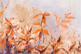 Kép - Festett virágok (90x60 cm)