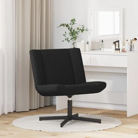 Forgószék Fekete Szövet, Fém Standard Forgó Forgószék
