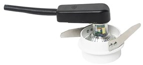 6 darabos modern süllyesztett spotlámpa szett fehér arany belsővel - Insta