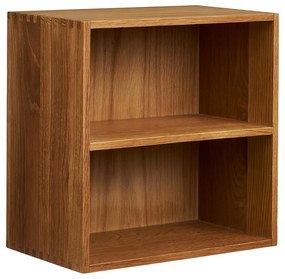 Natúr színű többszintes tölgyfa fali polc 18 cm Townsville – House Nordic