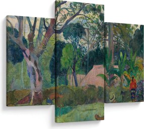 Kép - Paul Gauguin, Te raau rahi (The Big Tree), reprodukciók (90x60 cm)