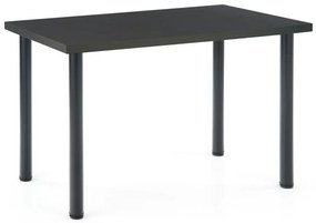 Modex 2 étkezőasztal 120 antracit asztallappal , fekete lábbal