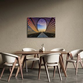A modern hídépítészet képe (70x50 cm)