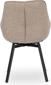 Forgószék bézs – LUNA 2