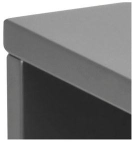 AVA éjjeli szekrényke, szürke