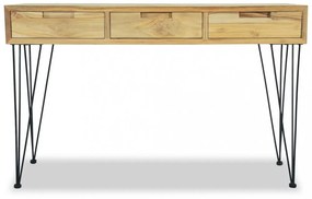 tömör tíkfa tálalóasztal 120 x 35 x 76 cm
