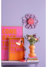 Karlsson 5975BP design falióra rózsaszín, átmérő40 cm