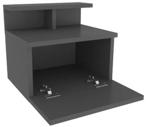 NOVEN éjjeliszekrény antracit