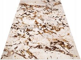 Gold Szőnyeg 80x150 Stílusos Modern Fényes W04