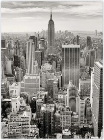 Poszterek 100x135 Manhattan madártávlatból