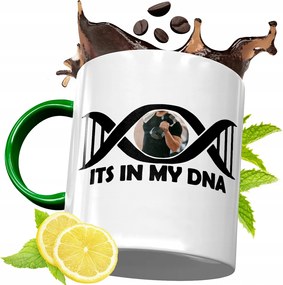 Zöld Bögre Edzőnek Ajándék, fényképes nyomattal