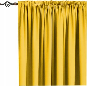 Panama Matt Szalagfüggöny 145x250 citromsárga