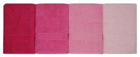 Fürdőlepedő Szett (4 db) Rainbow - Pink