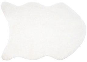 Celine műszőrme, fehér, 60 x 90 cm