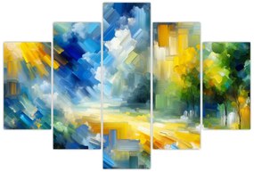 Kép - Absztrakt napos nap (150x105 cm)