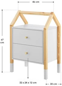 Juskys Enny gyermek éjjeliszekrény