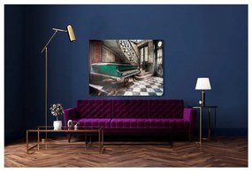Canvas Silver Uno Piano kép, 85 x 113 cm - Styler