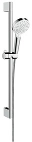 Hansgrohe Crometta, zuhanygarnitúra Vario Green 6 l/perc zuhanyrúddal 65 cm, fehér/króm, HAN-26555400