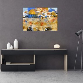 Kép - siratófal, Jerusalem, Israel (90x60 cm)