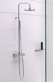Balneum PIETRA termosztátos csaptelep zuhanyszettel,és esőztetővel