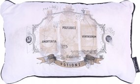 Krémszínű-khaki párna Harry Potter