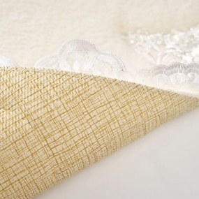 Zara fürdőszobaszőnyeg, krém, 55×65 cm – TR299ANR1490