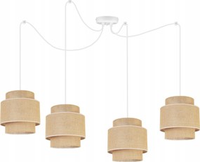 Mennyezeti LĂĄmpa LĂłgĂł CsillĂĄr Loft PĂłk LĂĄmpaernyĆ Boho Juta Az Asztal Felett