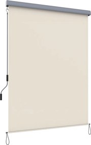 Oldalsó terasznapellenző, belátásgátló, bézs, 280 g/m² 140 x 250 cm