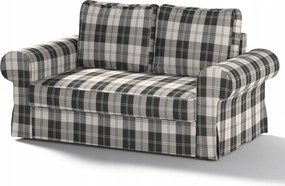 Dekoria Backabro 2 személyes összecsukható kanapé huzat Ikea szürke