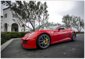 Fotótapéta flizelina 368x254 Piros Ferarri