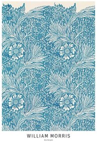 Plakát William Morris - Blue Marigold