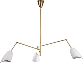 Step Into Design RAGNO ST-8625P white Plafonlámpa 3x40w/E27 IP20