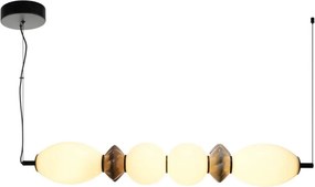 Italux Balos PND-94921-4A-BK FĂŒggĆlĂĄmpa 1x23W/LED 3000K 2840lm IP20