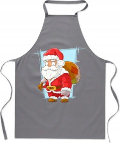 Konyhai kötény nyomtatás Mikulás Ajándékok Karácsonyi ajándék