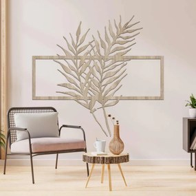 Fa kép minimalista levelekkel keretben - FERNS