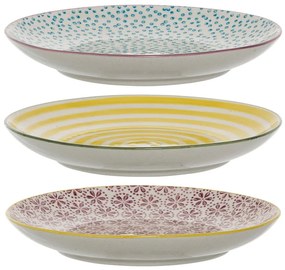 Patrizia 3 db-os agyagkerámia desszertes tányér szett, ø 16 cm - Bloomingville