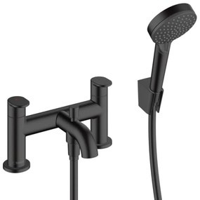 Kád csaptelep Hansgrohe Vernis Blend zuhanyszettel együtt fekete matt 71461670