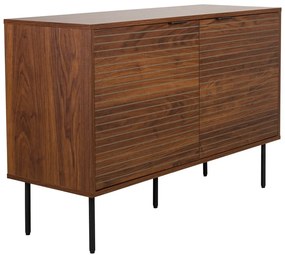 Barna komód diófa dekorral 110x74x40 cm Stripes – White Label