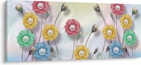 Kép - Színes rét (120x50 cm)