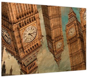 Üveg kép - Big Ben, London (70x50 cm)