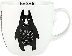 Bebok Nagy fehér porcelán bögre 450ml|Sziléziai legendák|Porcelán