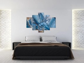 Kép - Kék tagolt márvány (150x105 cm)