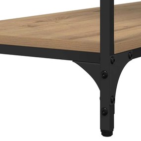 Konzolasztal Other kézműves tölgy 100 x 34.5 x 75 cm Faanyag