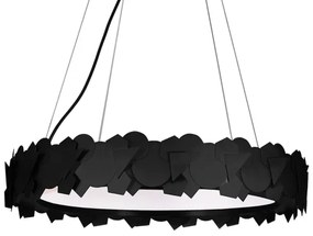 LED Csillár zsinóron SOHO 1xLED/24W/230V fekete