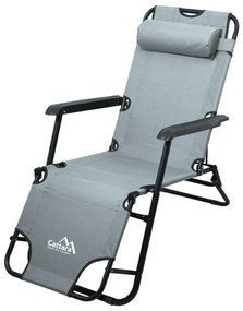 Compass Összecsukható állítható szék szürke/fekete CP0098