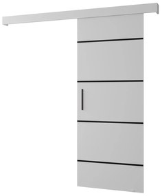 Tolóajtó 80 cm Slavdro 4 (matt fehér). 1108819