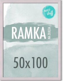 Képkeret 50x100 Képkeret 100x50 Képkeret púder lila