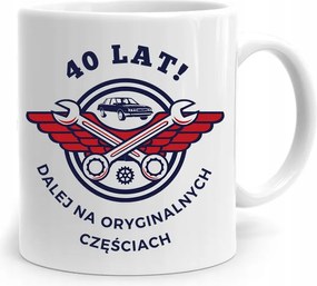 Születésnapra 40 40-es 40-es Bögre Tökéletes Ajándék fényképes nyomtatással