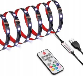 Rgb Led Tv fényszalag 2,5 m Amir távirányító